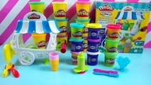 Play Doh Ice cream shop cupcakes playset playdough surprise and more