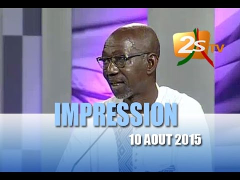 IMPRESSION DU LUNDI 10 AOUT 2015