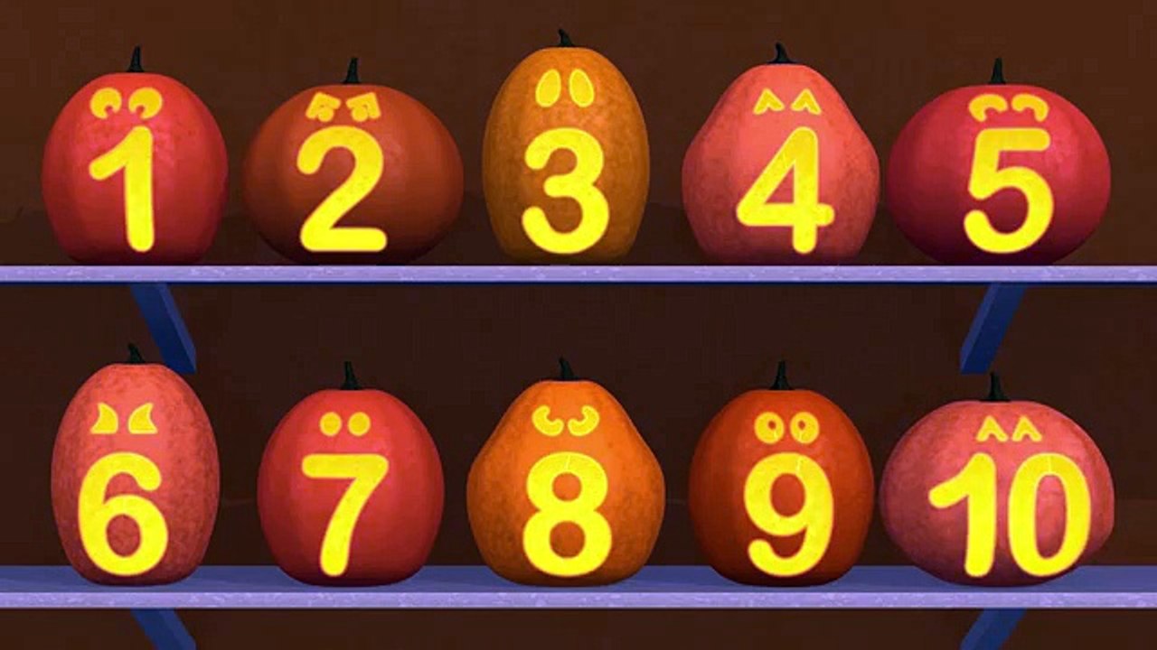Counting Pumpkins - Learning Numbers 1 to 10