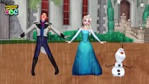 Frozen Fire Elsa Rain Rain Go Away ABC Phonic Rhymes | Ringa Ringa Roses Nursery Rhymes fo