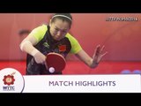 2016 World Championships Highlights: Li Xiaoxia vs Britt Eerland