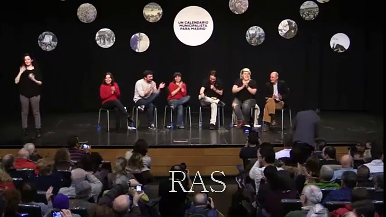 Pablo Iglesias, queremos un futuro para España con gente sin importar su color o de donde eran