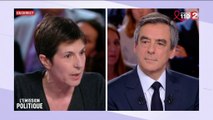 Violent clash entre François Fillon et la romancière Christine Angot sur le plateau de 