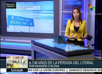 Conmemora Bolivia 138 años de la pérdida de su litoral