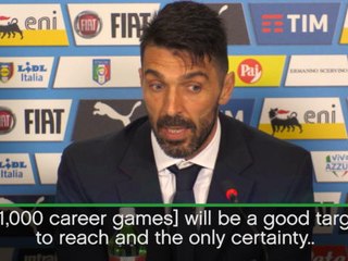 There won't be another 1000 games - Buffon
