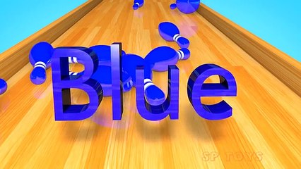 Learn Shapes with 3D Bowling Game - Colors and Shapes Collection for Children