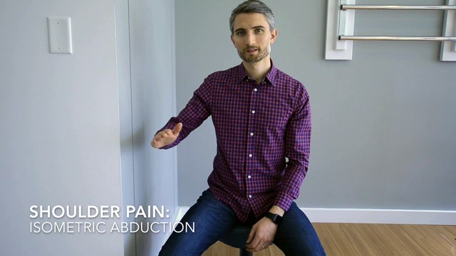 InSync Physiotherapy Shoulder Pain? Isometric Abduction Exercise