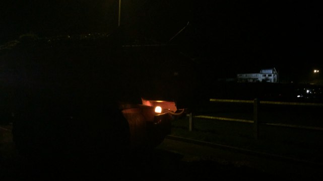 Les producteurs de lait manifestent devant l'usine Lactalis de Sainte-Cécile