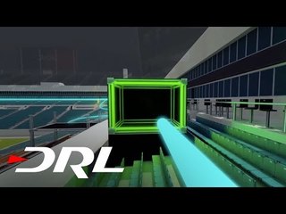 Drone Racing League | Level 1: Miami Lights Course Animation | DRL