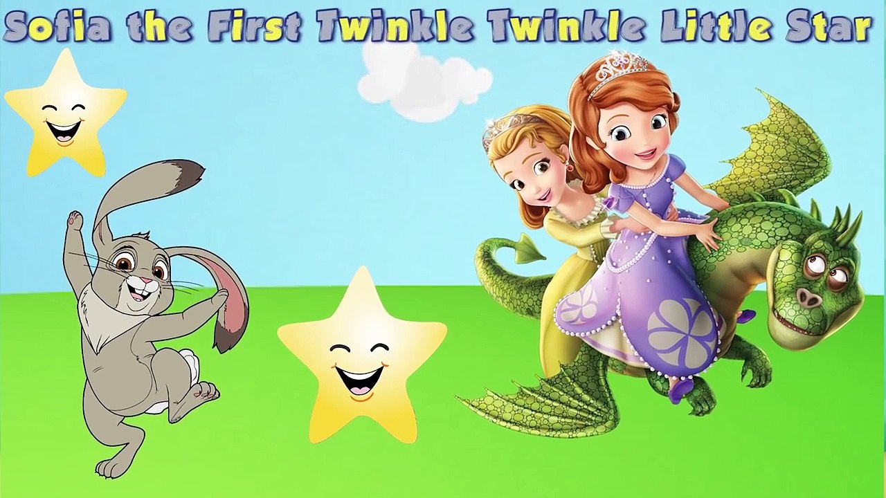 Sofia The First Twinkle Twinkle Little Star | Kids Songs Nursery Rhymes