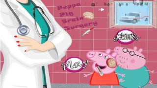 Головной мозг доктор для игра Дети Пеппа свинья хирургия hd