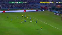 Uruguay vs Brazil - Philippe Coutinho Incredible Miss