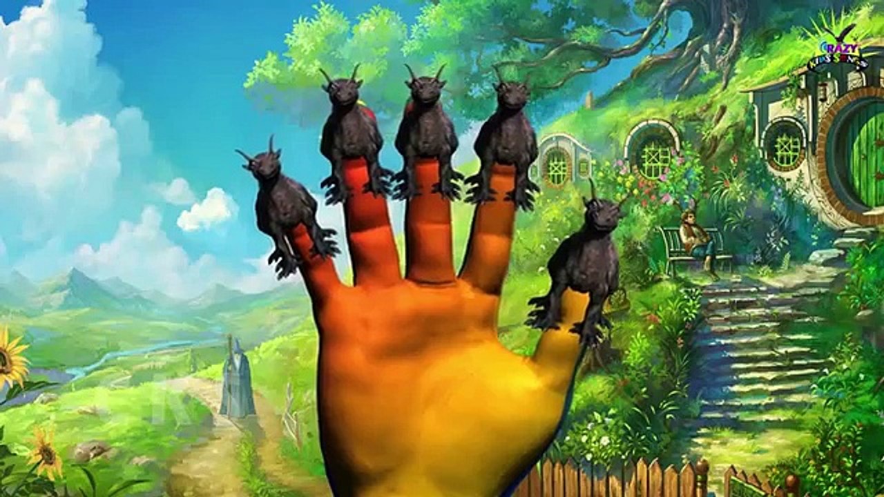 Finger Family Rhymes for Children Wolf Lion | Tiger Cartoon Finger Family Children Nursery Rhymes