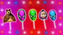 Colors Hulk Finger Family with Spiderman and Avengers and Superhero Nursery Rhymes