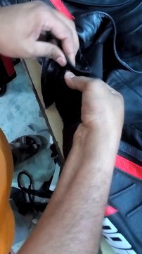 motorbike leather custom made suit