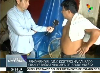 Perú: afectados por lluvias denuncian ineficiencia de las autoridades