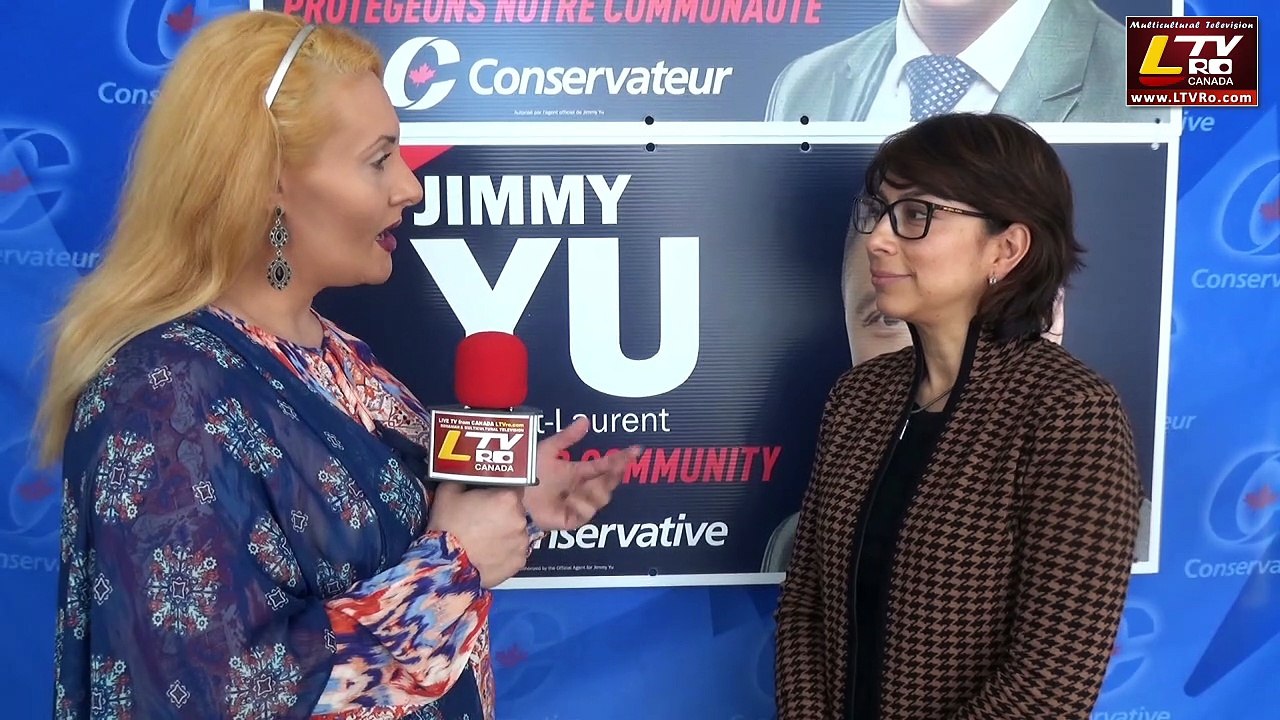 2017-03-19 Interview about Jimmy YU at LiveTV-RO Canada - Multicultural Television