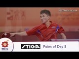 2016 World Team Championships Point of Day 5 Presented by Stiga