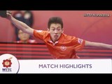 2016 World Championships Highlights: Robert Gardos vs Wong Chun Ting