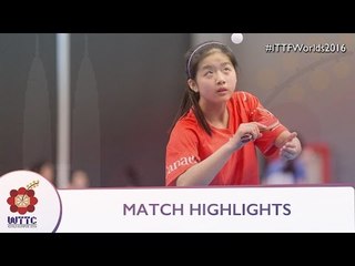 2016 World Championships Highlights: LIAO Ivy v SIBLEY Kelly