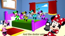 Mickey Mouse Clubhouse Five Little Monkeys Jumping on the Bed Nursery Rhymes Collection