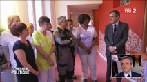 Retraite à 65 ans, 39 heures... François Fillon malmené par des personnels hospitaliers durant la visite d'un Ephad