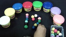 Colorful Play Doh Numbers ► Learn Counting Real Numbers ► Count 11-20 by Kids Toys and Cra