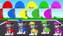 Colors for Children to Learn with Color Ryder PAW Patrol Surprise Eggs | Colours for Kids