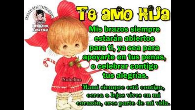 para mi hija que cumple año hoy.. 06..02.. 2017... tus 7 añitos para ti es este video