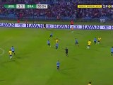 Paulinho 2nd Goal HD - Uruguay 1-2 Brazil (23.03.2017) World Cup CONMEBOL Qualification