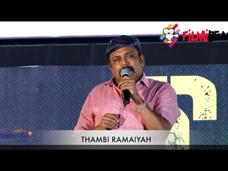 Irumugan Audio Launch | Thambi Ramaiah | Vikram- Oneindia Tamil