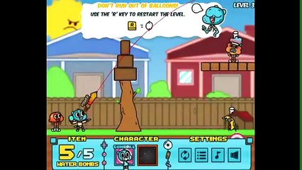 Games: The Amazing World of Gumball - Water Sons