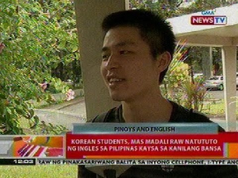 BT: Korean students, mas madali natututo ng ingles sa Pilipinas kaysa sa kanilang bansa