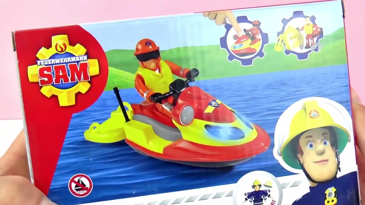 Pompier Sam Juno Jetski pour le sauvetage en mer