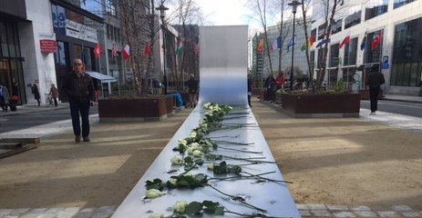 Belgium's King, Queen, Attend Anniversary Ceremony for Bomb Attacks