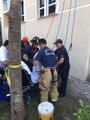 Construction Worker Rescued After Scaffolding Collapses in Key Biscayne