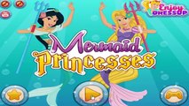 Cartoon game. Frozen - Mermaid Princess Elsa Disney Cute Dress Up Game For Little Girls.