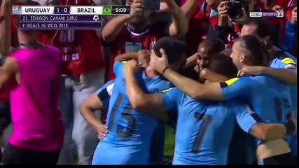 Uruguay 1-4 Brazil All Goals & highlights HD - 23.03.2017 HD