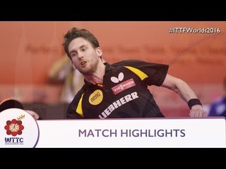 2016 World Championships Highlights: Steffen Mengel vs Simon Gauzy