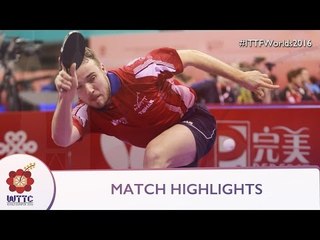 2016 World Championships Highlights: Timo Boll vs Simon Gauzy