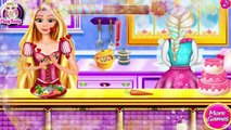 Anna and Elsa Cooking Disaster! Toddlers Elsya   Annya cook cupcakes Rapunzel Disney Froze