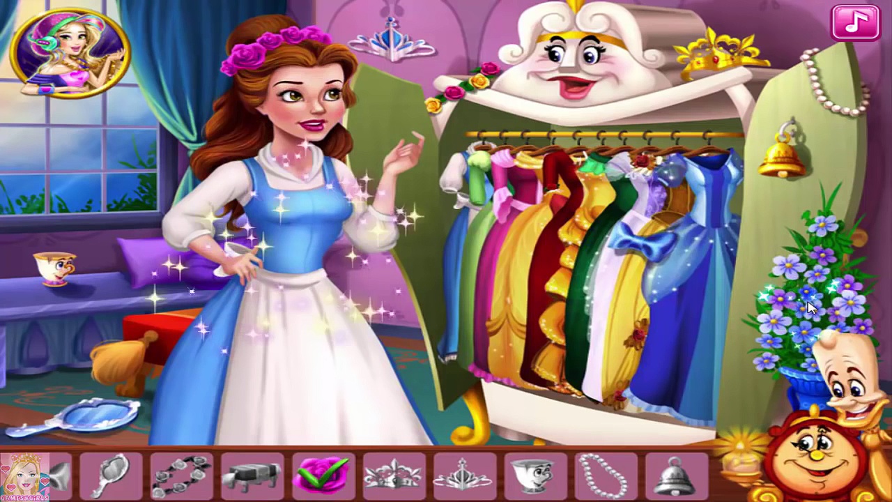 Найди игру принцесс. Белль игра одевайся. Игра c принцесса Бель. Бель одевается. Disney Princess: Magical Jewels.