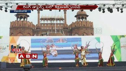 Ambika Spins Up Kuchipudi Hoop Dance | Vijayawada