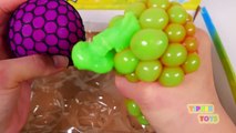 Squishy Balls Busted Broken Learn Colors for Kids