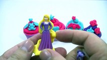 Play Doh Ice Cream Cupcakes Surprise Toys Disney Princess Snow White Marvel Avengers Hulk