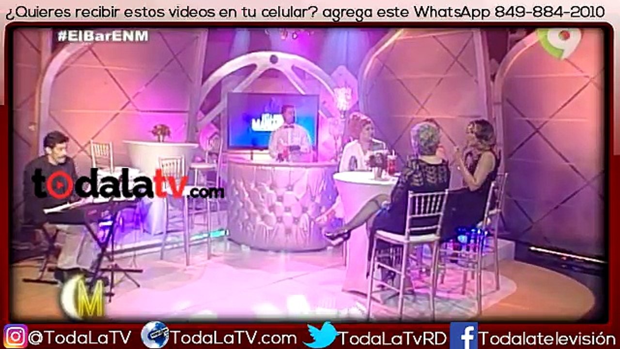El bar En Esta Noche Mariasela con 3 divas de la canción dominicana-Video
