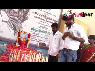 Vishal's Devi trust pays tribute to Kalam