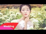 Ảnh cưới người mẫu Thanh Khoa Thanh Khoa làm cô dâu mong manh giữa cánh đồng hoa [] [Tin Việt 24H]