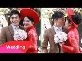 Vợ chồng Hồng Phượng say đắm khóa môi trong lễ vu quy [Tin Việt 24H]