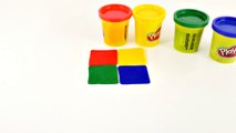 Learn Shapes with Play Doh! SQUARE CIRCLE TRIANGLE RECTANGLE Playdough! --- Toys Children
